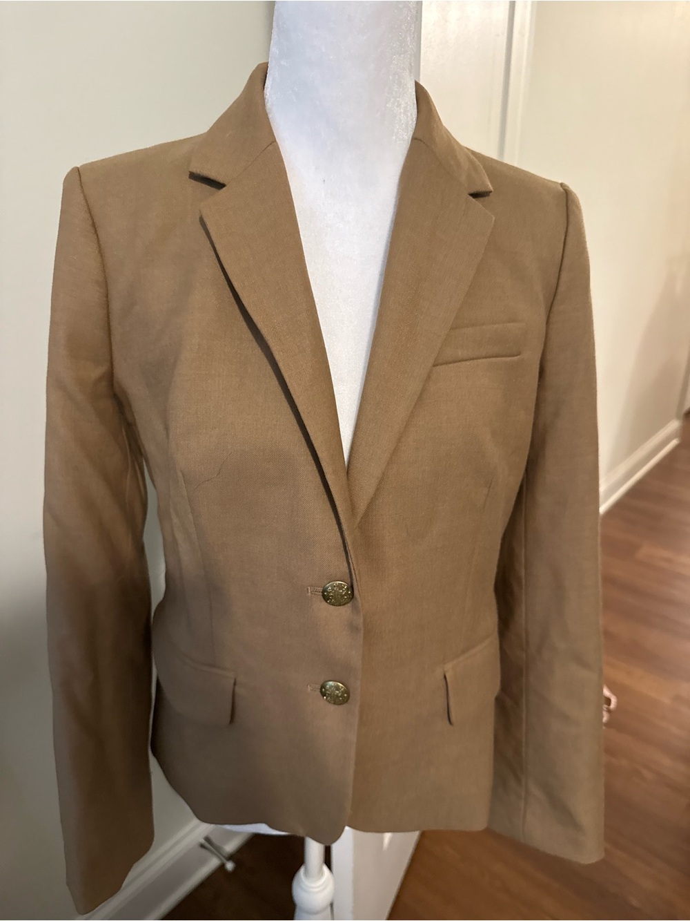 J. Crew Women's Tan Tailored Blazer